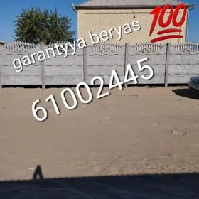 beton zaborlar