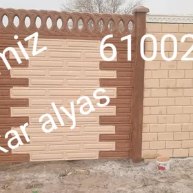 beton zaborlar