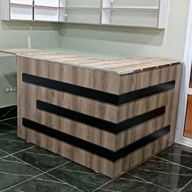 Kassa stol witrina mebel polka