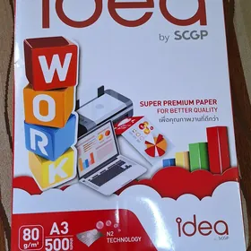 Бумага А-3 idea SCGP