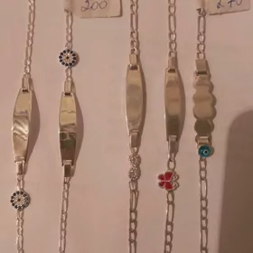 kümüş çaga braslet at yazgy