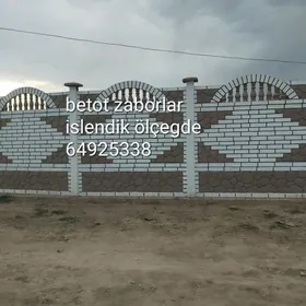 Beton zaborlar