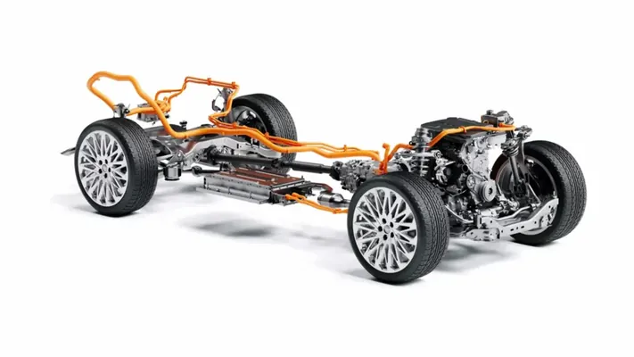 Hyundai goşa elektromotorly öwrülişikli gibrid transmissiýany hödürledi