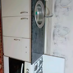 Gaz plita bilen moyka