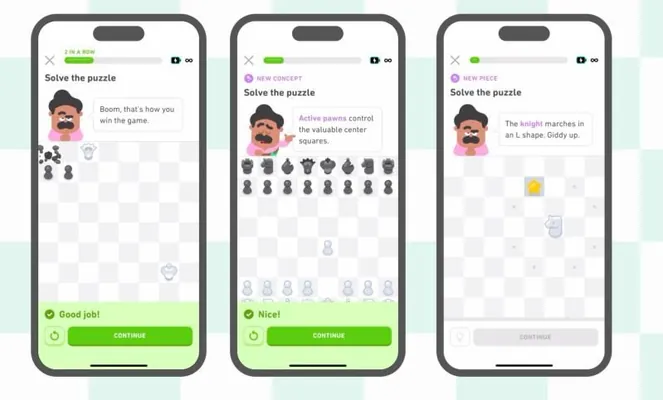 Duolingo-da küşt boýunça okuw sapaklary peýda bolar