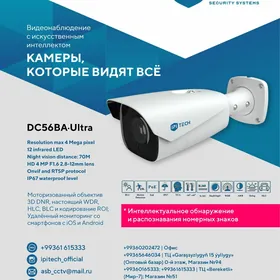 Ýüzini we Maşynyň nomerini belleyän kameralar