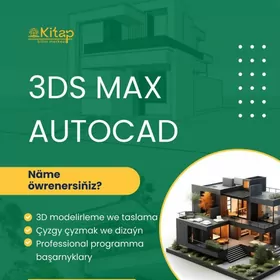 3ds Max we AutoCAD kursy