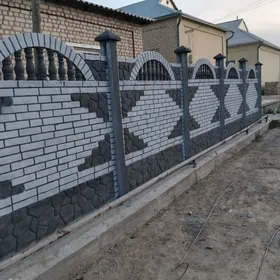 beton zabor