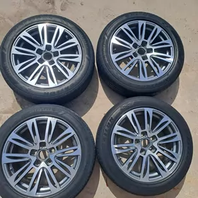 diska we tekerler 215 55 17
