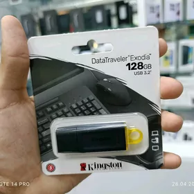 Kingston 128 GB Fleşgalar