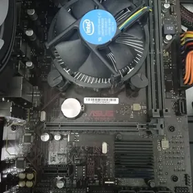 Asus B150M +Core i5 6+ кулер