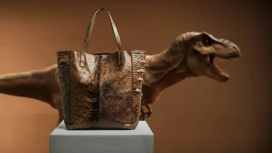 Tirannozawryň derisinden tikilen ilkinji torbalar satuwa çykar