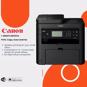  PRINTER Canon MF237W – 4 işi 1 enjamda!