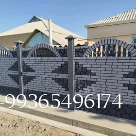 Beton zabor.Beton hayat