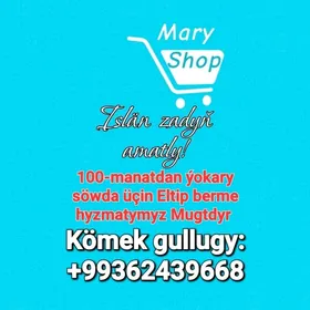 MaryShop- onlaýn Market