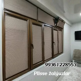 Plisse žalýuz zalyuz jalýuz