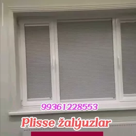 Plisse žalyuz jalýuz zalyuz