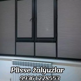 Plisse  žalýuz zalyuz jalýuz