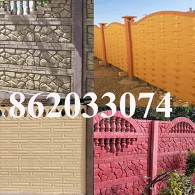 beton zaborlar