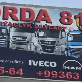 Morda Volvo Man Iveco Scania Mersedes
