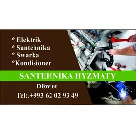 Remont santehnik elektrik kondisaner  kirmasyn boller