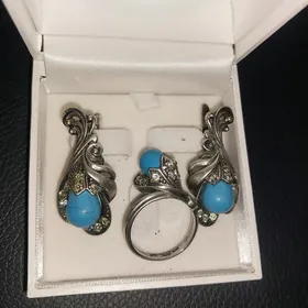 Серебряный комплект