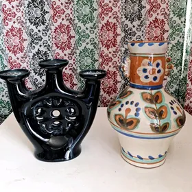 Кувшин и подсвечник