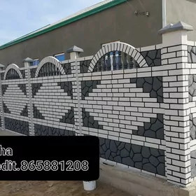 Beton Zabor Hayat Kerpiç Raşotka