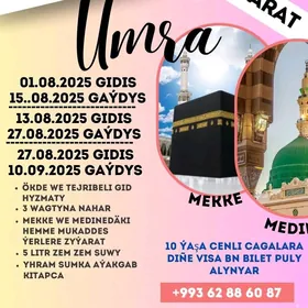 Haj umre zyýaraty