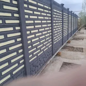 beton zabor