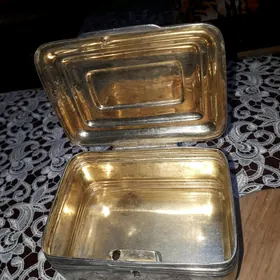 Сундучок, мельхиор,Польша