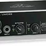 Behringer umc 22 ses kart