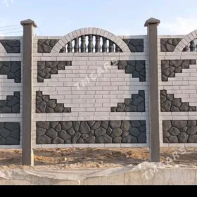 beton zabor