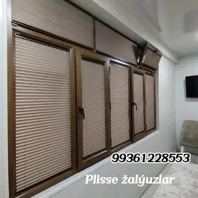 Plisse jalýuz žalýuz жалюзи