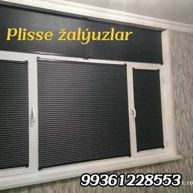 Plisse  jalýuz žalýuz jalyuz