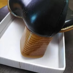 туфли кожаные женские