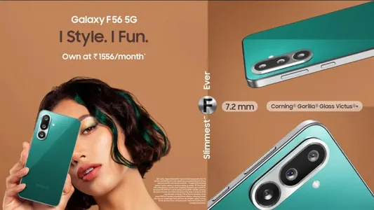 Samsung inçe we kuwwatly Galaxy F56 smartfonyny hödürledi
