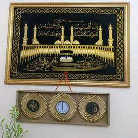 Diwar üçli sagatlar