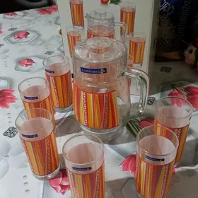 набор скананов и графин