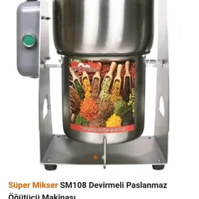 Şeker üweýän, mikser