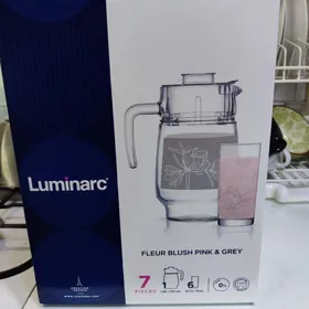 Графин luminarc + 6 стаканов
