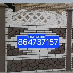 Beton zabor