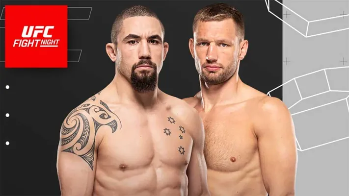 Бой Роберта Уиттакера с Ренье де Риддером возглавит турнир UFC on ABC 9