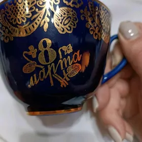 чайные пары чашки форфор СССР