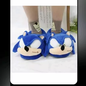 Shadow Sonic -Тапочки Шлёпки