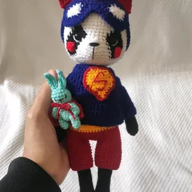 Вязаная игрушка/örülen Panda