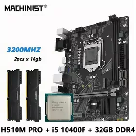 🟣H510M +i5-10400f + 32GB DDR4