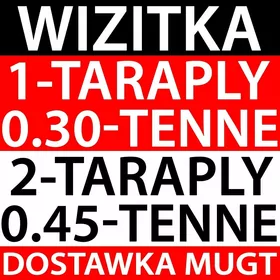 Wizitka Menu Flayer Bokal