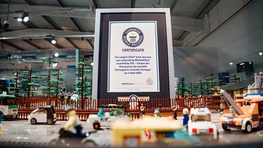 В Португалии собрали гигантский город из Lego: он вошел в Книгу рекордов Гиннесса