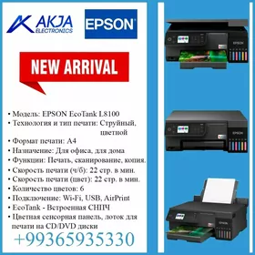 EPSON L8100 3.1 6REÑLI ️